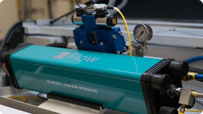 Flow 60,000 psi intensifier